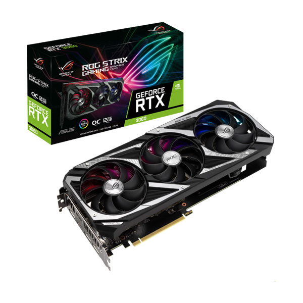 Asus ROG Strix RTX 3060 OC Gaming 12GB Graphics Card